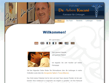 Tablet Screenshot of kucani.at